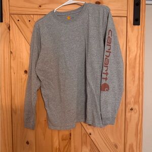 Carhartt long sleeve. Size Large and grey.
